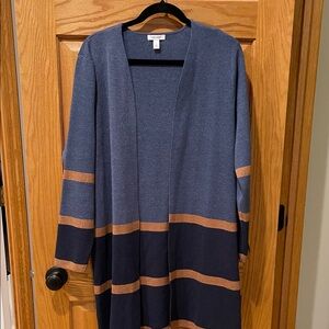 Womens Nine West large long cardigan worn once